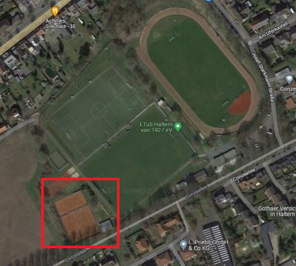 Lageplan ETuS Haltern